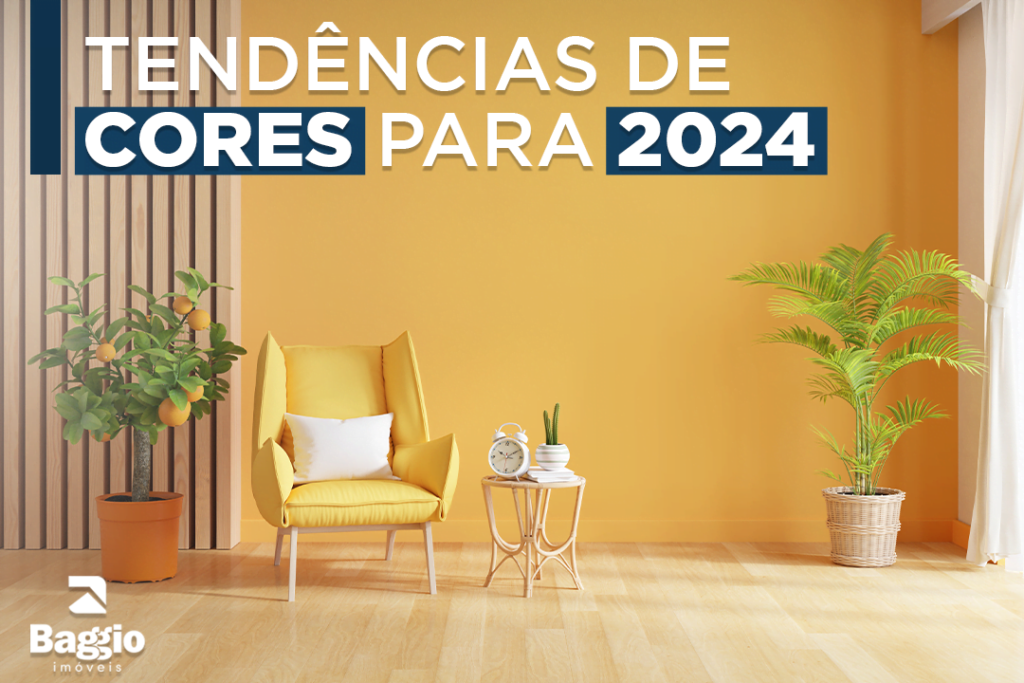 Tendências de cores para 2024