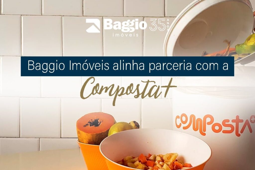 Baggio alinha parceria com a Composta+ Baggio alinha parceria com a Composta+