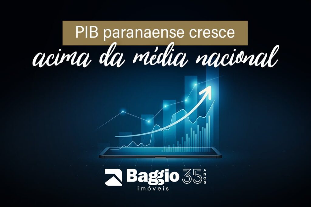 PIB paranaense cresce acima da média nacional PIB paranaense cresce acima da média nacional
