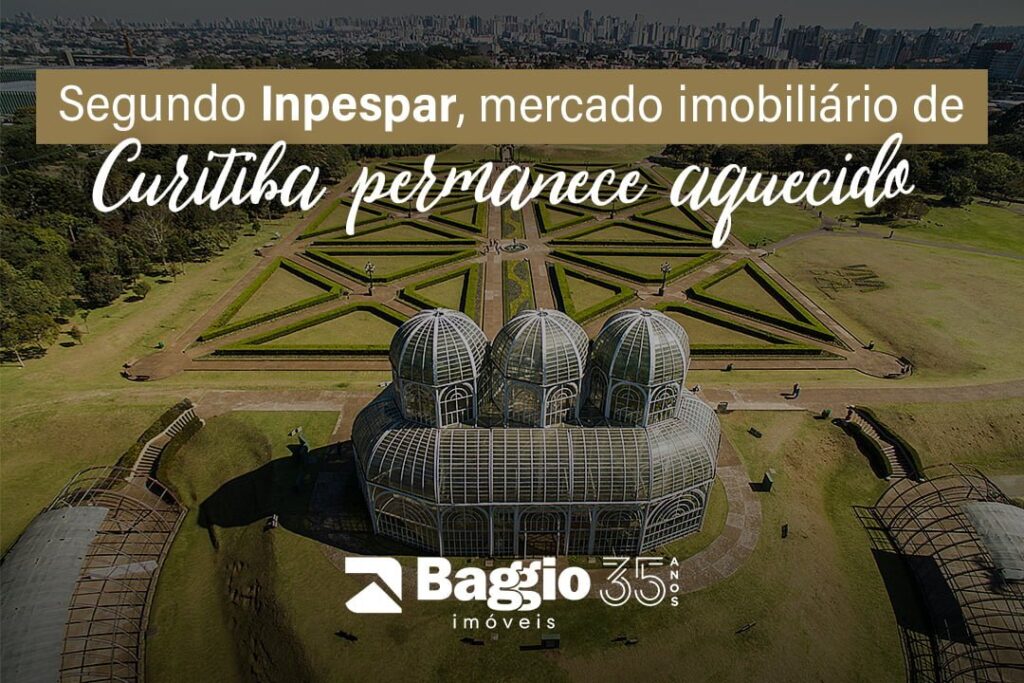 Segundo Inpespar, mercado imobiliário de Curitiba permanece aquecido