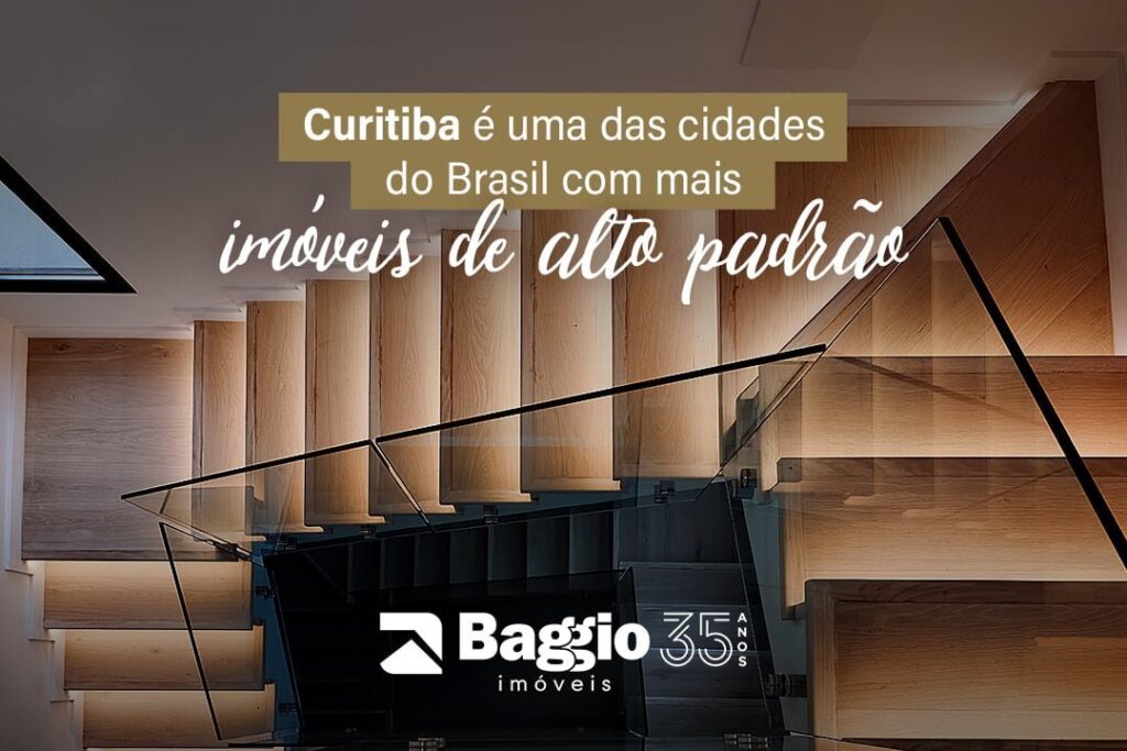 Curitiba é uma das cidades do Brasil com mais imóveis de alto padrão